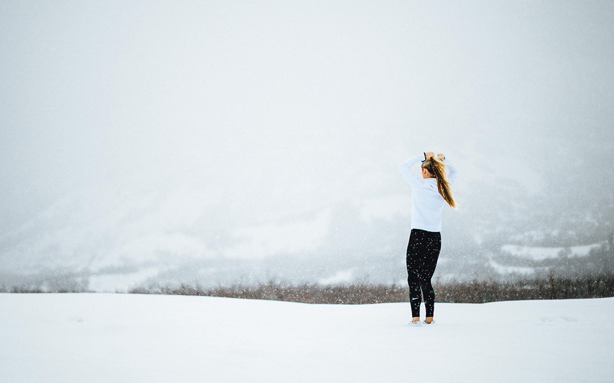 It is fun to be in the snowy mountains