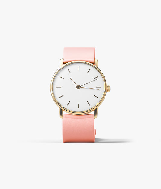 Wrist Watch Pink Strap
